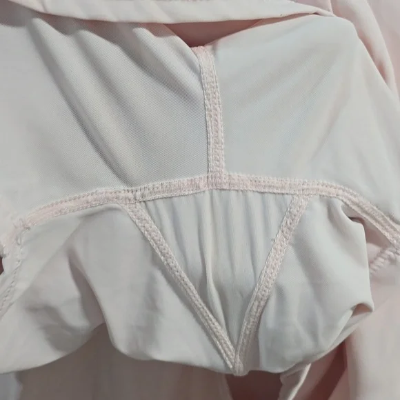 Amazon Light Pink Skirted Shorts - Picture 3 of 12